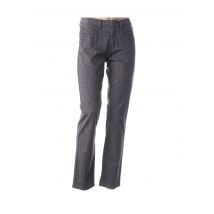 GUY DUBOUIS - Pantalon 7/8 marron en coton - Femme - Taille 40 - Modz