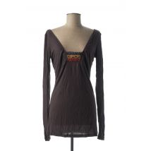 MISS SIXTY - Tunique manches longues gris en viscose - Femme - Taille 38 - Modz