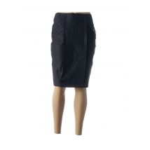 TRICOT CHIC - Jupe mi-longue noir en lin - Femme - Taille 36 - Modz