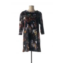 DENIM &DRESS - Robe courte noir en coton - Femme - Taille 36 - Modz