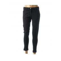 DENIM &DRESS - Pantalon 7/8 noir en viscose - Femme - Taille 36 - Modz