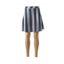DENIM &DRESS - Jupe courte gris en polyester - Femme - Taille 36 - Modz