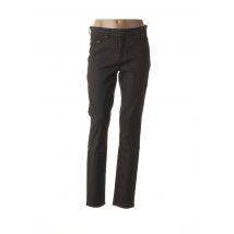 COUTURIST - Pantalon slim marron en coton pour femme - Taille W24 L28 - Modz