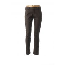 COUTURIST - Pantalon casual marron en coton - Femme - Taille TU - Modz