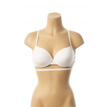 GEMMA - Soutien-gorge blanc en polyester - Femme - Taille 100B - Modz