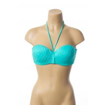 LOU - Haut de maillot de bain bleu en polyamide - Femme - Taille 90D - Modz