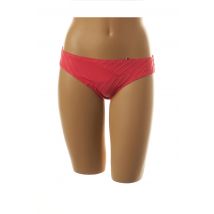 LOU - Bas de maillot de bain rouge en polyamide - Femme - Taille 36 - Modz
