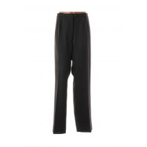 QUATTRO - Pantalon droit gris en polyester - Femme - Taille 52 - Modz
