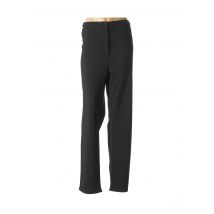 QUATTRO - Pantalon droit noir en polyester - Femme - Taille 54 - Modz