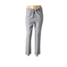 PAULE KA - Pantalon 7/8 bleu en viscose - Femme - Taille 34 - Modz
