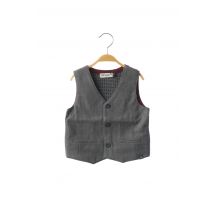 JEAN BOURGET - Gilet sans manche gris en coton pour garçon - Taille 2 A - Modz