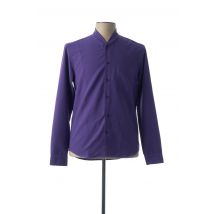 13 BONAPARTE - Chemise manches longues violet en polyester - Homme - Taille S - Modz
