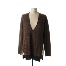 BY MALENE BIRGER - Tunique manches longues marron en viscose - Femme - Taille 36 - Modz