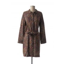 MY SUNDAY MORNING - Robe mi-longue noir en viscose - Femme - Taille 34 - Modz