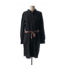 MY SUNDAY MORNING - Robe mi-longue noir en viscose - Femme - Taille 34 - Modz