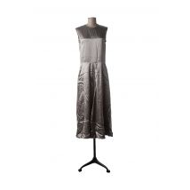 NINA RICCI - Robe mi-longue gris en viscose pour femme - Taille 36 - Modz