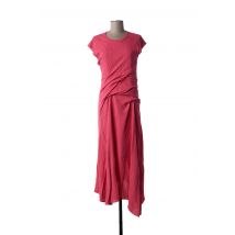 SIES MARJAN - Robe mi-longue rose en viscose - Femme - Taille 34 - Modz