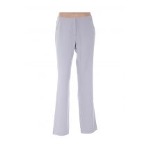 LUCIA - Pantalon chic gris en polyester - Femme - Taille 48 - Modz