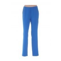 LUCIA - Pantalon chic bleu en polyester - Femme - Taille 40 - Modz