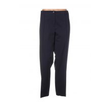 BASLER - Pantalon droit bleu en polyamide - Femme - Taille 38 - Modz