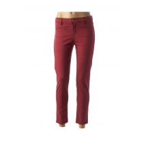 DENIM STUDIO - Pantalon slim rouge en coton - Femme - Taille W26 - Modz