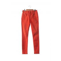ATELIER NOTIFY - Jeans coupe slim orange en coton - Femme - Taille TU - Modz