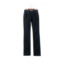 NOTIFY - Pantalon droit bleu en coton - Femme - Taille W24 - Modz