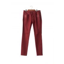 NOTIFY - Jeans coupe slim rouge en coton - Femme - Taille TU - Modz