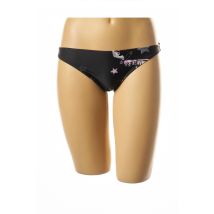 I LOVE MY BIKINI - Bas de maillot de bain noir en polyamide - Femme - Taille 34 - Modz