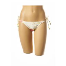 I LOVE MY BIKINI - Bas de maillot de bain beige en polyamide - Femme - Taille 34 - Modz