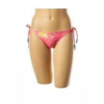 I LOVE MY BIKINI - Bas de maillot de bain rose en polyamide - Femme - Taille 34 - Modz