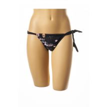 I LOVE MY BIKINI - Bas de maillot de bain noir en polyamide - Femme - Taille 36 - Modz