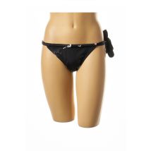 I LOVE MY BIKINI - Bas de maillot de bain noir en polyamide - Femme - Taille 40 - Modz