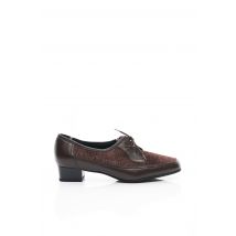 ALEXANDRIA - Derbies marron en cuir - Femme - Taille 36 - Modz