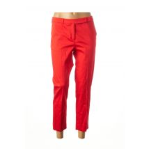 MAISON 123 - Pantalon 7/8 rouge en coton pour femme - Taille 44 - Modz