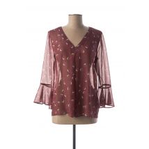 MAISON 123 - Blouse rouge en polyester - Femme - Taille 36 - Modz