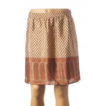 MAISON 123 - Jupe courte beige en polyester - Femme - Taille 38 - Modz