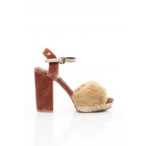 GIOSEPPO - Sandales/Nu pieds beige en textile pour femme - Taille 36 - Modz