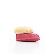 MINNETONKA - Bottillons rose en cuir - Fille - Taille 23 - Modz