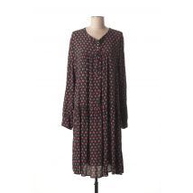 I BLUES - Robe mi-longue noir en viscose - Femme - Taille 36 - Modz