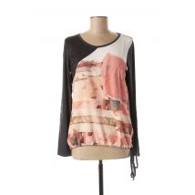 CAPTAIN TORTUE - Top gris en polyester - Femme - Taille 36 - Modz