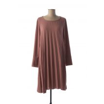 LA FEE MARABOUTEE - Robe mi-longue violet en polyester - Femme - Taille 38 - Modz