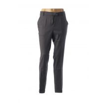 LA FEE MARABOUTEE - Pantalon chino gris en polyester pour femme - Taille 36 - Modz