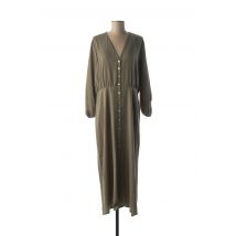 LA FEE MARABOUTEE - Robe longue vert en polyester - Femme - Taille 34 - Modz