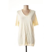 FUZZI - Pull tunique beige en viscose - Femme - Taille 36 - Modz