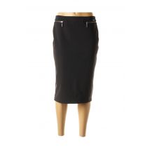 AIRFIELD - Jupe mi-longue noir en polyamide pour femme - Taille 40 - Modz