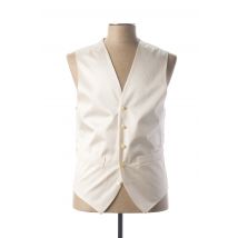 BM - Gilet sans manche beige en soie - Homme - Taille L - Modz