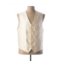 JEAN DE SEY - Gilet sans manche beige en soie - Homme - Taille XXL - Modz
