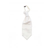 JEAN DE SEY - Cravate blanc en soie - Homme - Taille TU - Modz