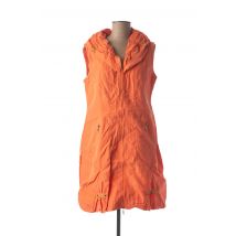 FRANSTYLE - Veste casual orange en polyester - Femme - Taille 40 - Modz